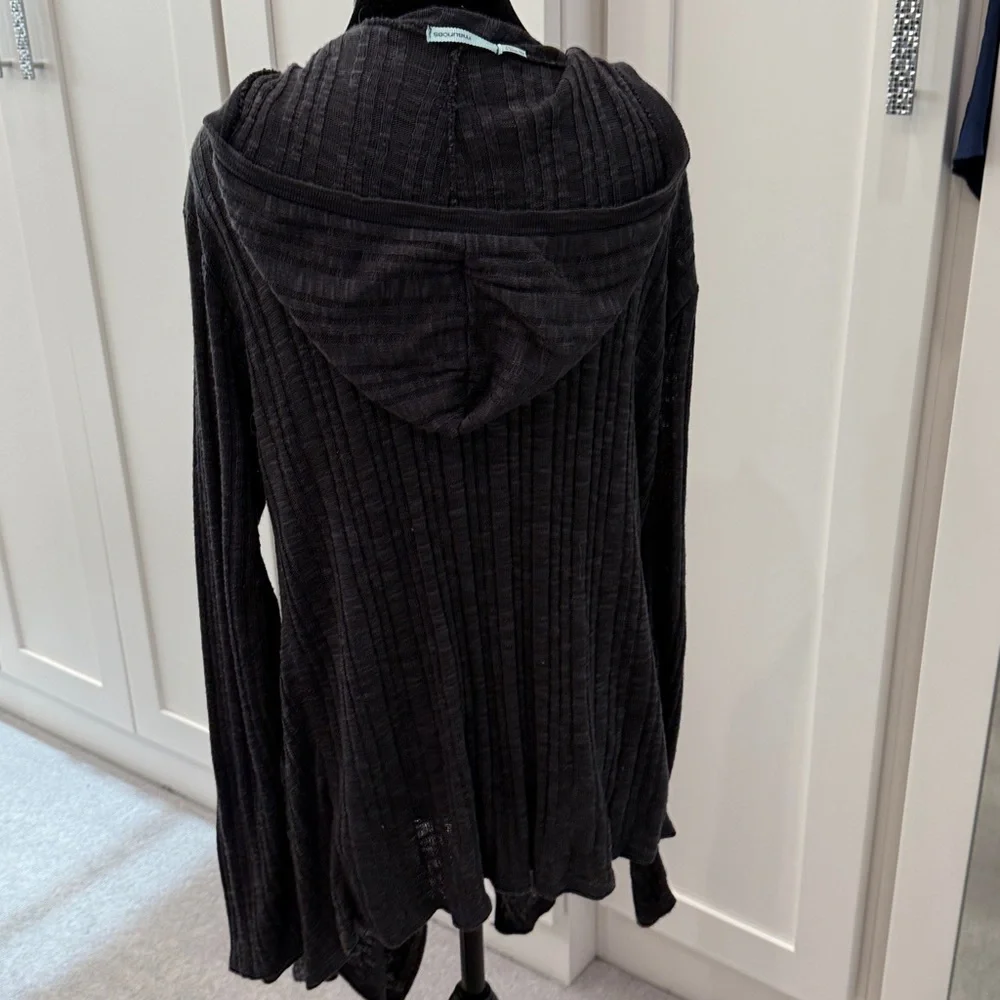 Maurices Black Open-Front Cardigan - Picture 2 of 2